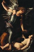 Giovanni Baglione The Divine Eros Defeats the Earthly Eros France oil painting artist